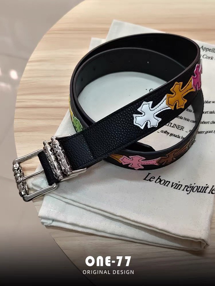 5daa8fd2ef7bf3bf7ea942eb5a00b89a Leather belt - Image 5