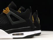 Air Jordan 4 “Royalty” Black/Metallic Gold-White 308497-032 - Image 7