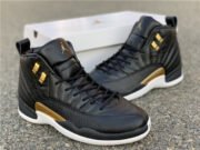 Air Jordan 12 Retro 'Reptile' Black/Metallic Gold-White AO6068-007 - Image 5