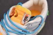 OFF-WHITE X NIKE SB DUNK LOW OW WHITE GREY BLUE DM1602-115 - Image 3
