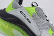 BLCG SNEAKER TRIPLE.S.GOMMA GREY WHITE GREEN 541624 W2FR1 8297 - Image 2