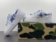 A BATHING APE SK8 STA LOW WHITE ABC CAMO BLUE - Image 2