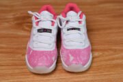Air Jordan 11 Low WMNS “Pink Snakeskin” AH7860-106 - Image 2