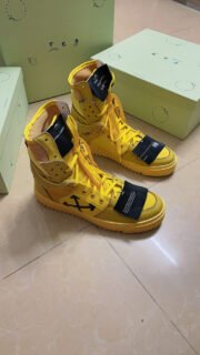 OFF-WHITE HIGH TOP SNEAKER - Image 2
