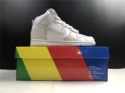 Nike Dunk High Retro White Vast Grey (2021) DD1399-100 - Image 2