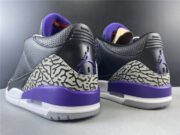 Air Jordan 3 Retro Black Court Purple CT8532-050 - Image 6