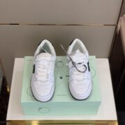 OFF WHITE™ C/O VIRGIL ABLOH OUT OF OFFICE LOW-TOP LEATHER SNEAKERS "OOO" - Image 6