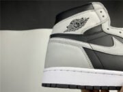 Air Jordan 1 Retro High Black White Light Smoke Grey 555088-035 - Image 11
