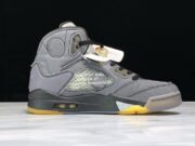 Off-White x Air Jordan 5 Black CT8480-001 - Image 10
