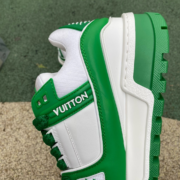 LV TRAINER MAXI White-green - Image 3