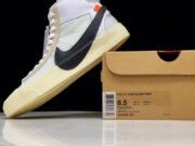 NIKE BLAZER MID OFF-WHITE AA3832-100 - Image 7