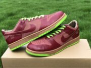 Nike Dunk Low 1-Piece Laser Varsity Red Chartreuse 311611-661 - Image 5
