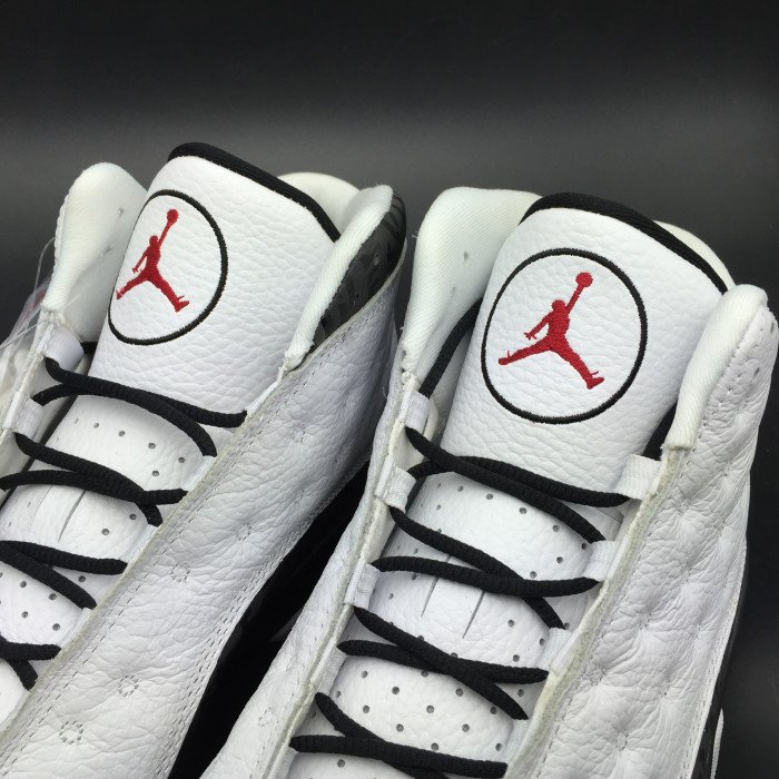 12ec09ab11096b5300bc8f3b0833dbc168bdf5dd AIR JORDAN 13 RETRO SNGL DAY "LOVE AND RESPECT" black/ white mens 888164-112 - Image 5