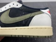 Travis Scott x Air Jordan Air Jordan 1 Retro Low OG Olive DZ4137-106 - Image 3