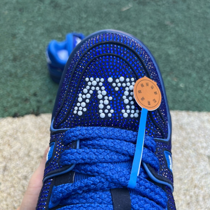 LV TRAINER MAXI Full of diamonds blue - Image 5
