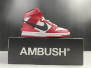 NIKE SB DUNK HIGH AMBUSH RED CU7544-102 - Image 14