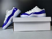 Air Jordan 11 Retro Low White Concord AH7860-100 - Image 5