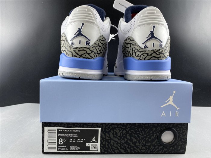 198c3e49e1c7155606f39536ac2bc7bbbd5bff55 Air Jordan 3 “UNC” CT8532-104 - Image 11