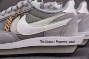 Fragment x Sacai x Nike LDWaffle “Wolf Grey” DH2684-001 - Image 9