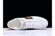 GUCC ACE EMBROIDERED LOW-TOP SNEAKER WHITE WITH BEE - Image 5