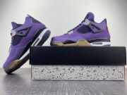 JORDAN 4 RETRO TRAVIS SCOTT PURPLE (FRIENDS AND FAMILY) 766296 LN4 - Image 8