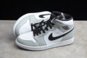 AIR Jordan 1 Mid Light Smoke Grey 554724-092 - Image 14