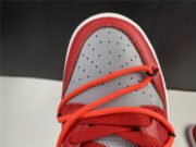 OFF-WHITE x Dunk Low 'University Red' CT0856-600 - Image 8