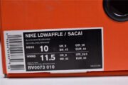 Sacai × Nike LD Waffle Daybreak Black BV0073-010 - Image 8