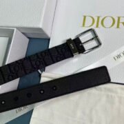 Dior Oblique Jacquard Belt - Image 2