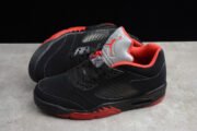 Air Jordan 5 Retro Low “Alternate 90” black/ red mens 819171-001 - Image 2
