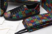 GUCC ACE EMBROIDERED LOW-TOP SNEAKER 610085 H2020 1110 - Image 14