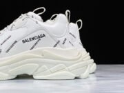 BLCG Triple S Allover Logo White 536737 W2FA1 9010 - Image 6