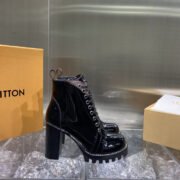 LOUS VUITON BROWN STAR TRAIL ANKLE BOOTS - Image 4