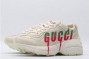 GUCC RHYTON LEATHER SNEAKER - Image 4