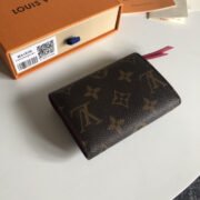 LOUI VUITTO WALLET PINK RED M41939 11*8 - Image 4