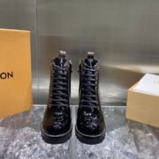 LOUS VUITON BROWN STAR TRAIL ANKLE BOOTS - Image 5