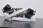 SACAI X NIKE BLAZER MID BLACK GREY BV0072-002 - Image 13