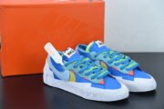 Nike Blazer Low sacai KAWS Blue DM7901-400 - Image 10