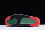 Air Jordan 4 NRG “GUCC” Black/Gorge Green-Varsity Red AQ3816-063 - Image 3