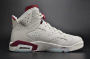 Air Jordan 6 Retro “Maroon” white 384664-116 - Image 4