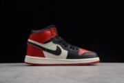 KIDS AIR JORDAN 1 RETRO HIGH OG "BRED TOE" 555088 610 - Image 11