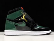 SoleFly x Air Jordan 1 Retro High OG Black/Team Orange-Fir AV3905-038 - Image 6