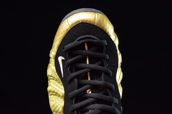 338284ffe5cee0daa081d9e3658726cbd6e20ddf Nike Air Foamposite Pro “Metallic Gold” Black mens 624041-701 - Image 12