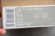 AIR FORCE 1 LOW OFF-WHITE BLACK (TD) BV0853-001 - Image 10