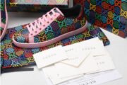 GUCC ACE EMBROIDERED LOW-TOP SNEAKER 610085 H2020 1115 - Image 16