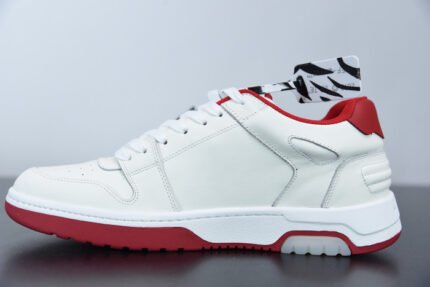 OFF WHITE™ C/O VIRGIL ABLOH OUT OF OFFICE LOW-TOP LEATHER SNEAKERS "OOO"