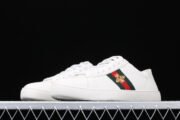 GUCC Ace Embroidered Low-Top Sneaker white with bee 429446 02JP0 9064 - Image 7