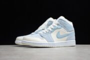 Air Jordan 1 Mid Mixed Textures Blue DA4666-100 - Image 3