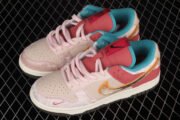 Nike Dunk Mid Social Status Free Lunch Strawberry Milk DJ1173-600 - Image 8