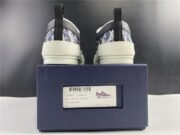 DR B23 Low Top Oblique Sneaker Black & White - Image 5